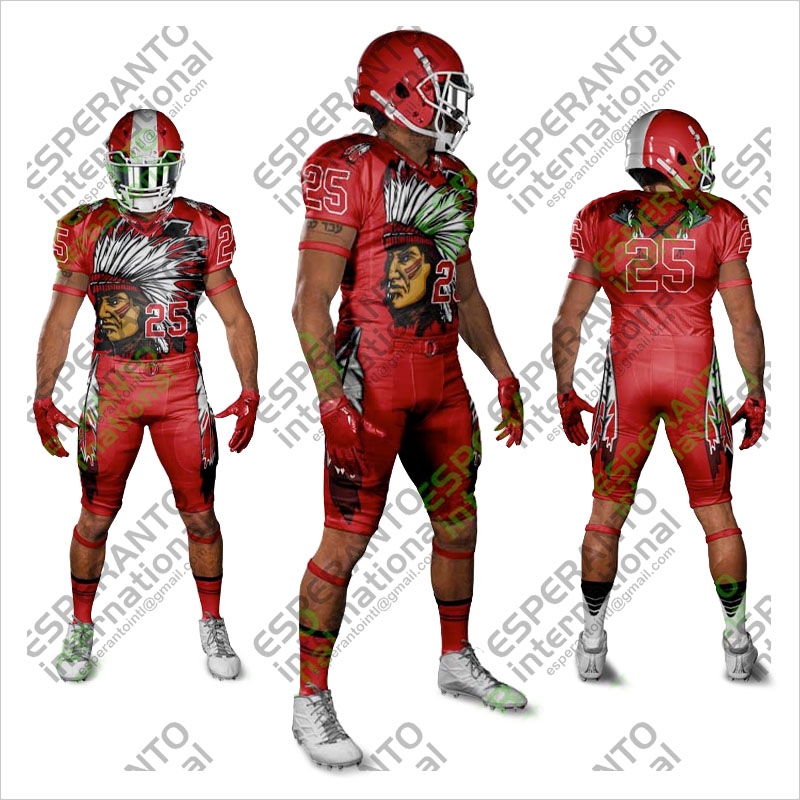 American Football Uniform