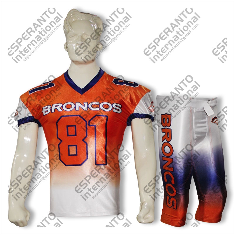 American Football Uniform