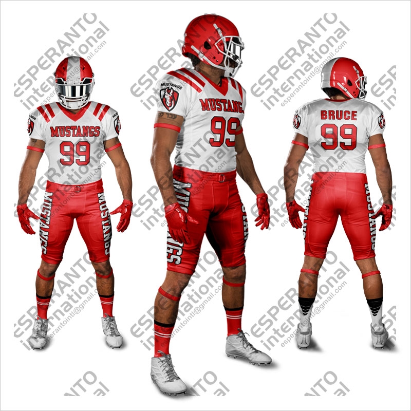 American Football Uniform