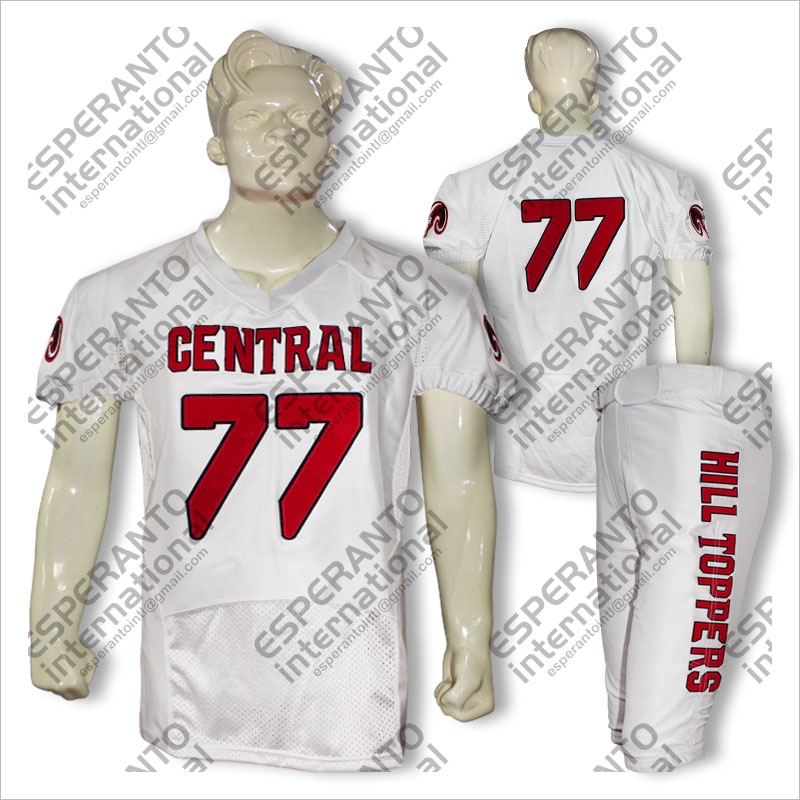 American Football Uniform