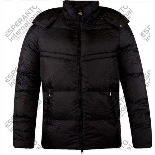 Leather Puffer Jacket